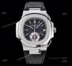 3K Factory V2 Patek Philippe Nautilus Stainless Steel Dark Blue Dial Luxury Replica Watches